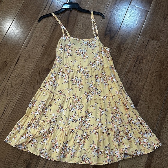 Yellow Floral Sundress Size S - Picture 4 of 6